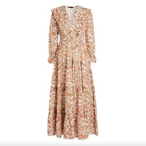 MAJE Printed Cotton Dress Size 40